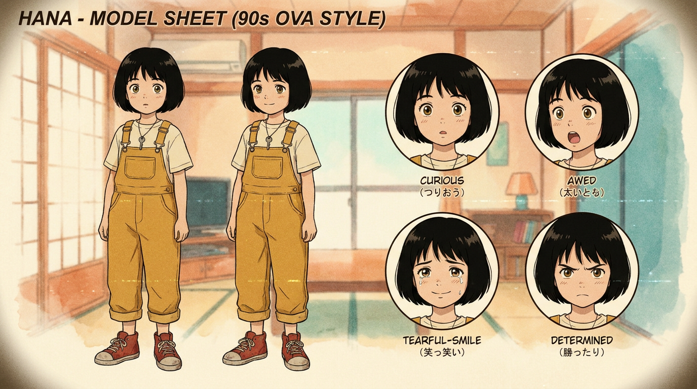 90s Anime Short