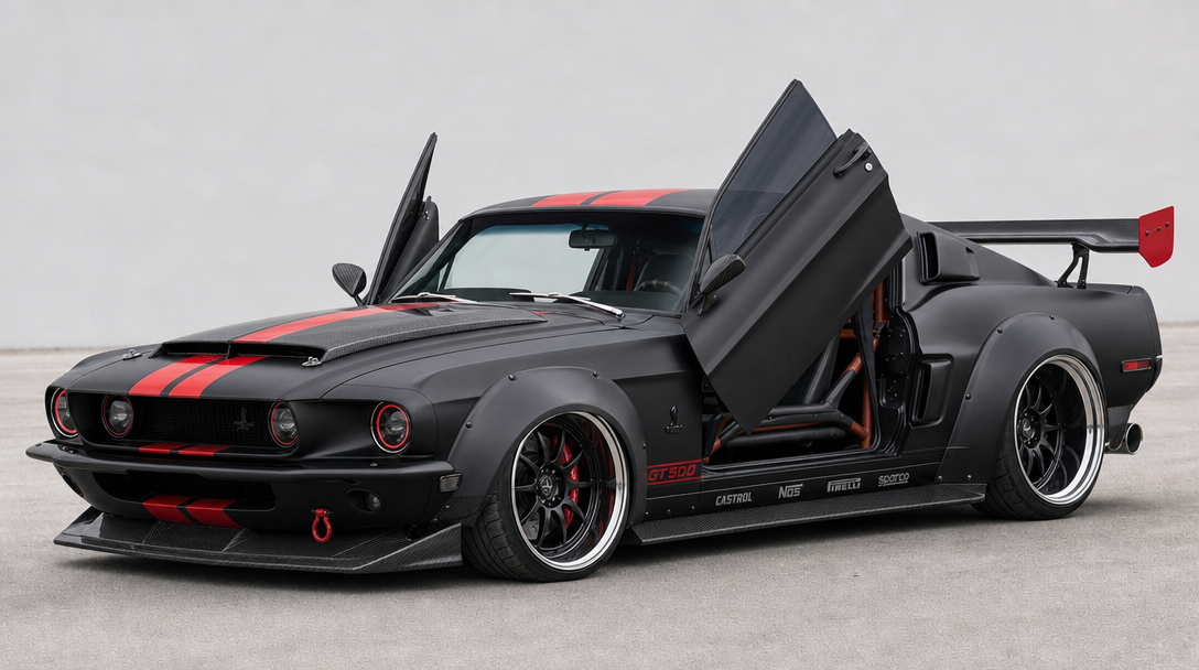 AI Custom Car Build: Stock Car to SEMA-Style Restomod Reveal