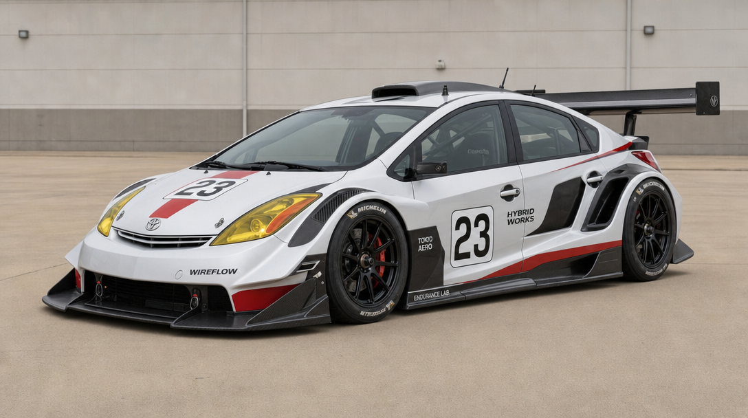 Stock Prius to Le Mans Hypercar