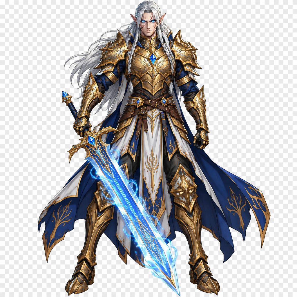 Game Character Sprite Concept Art