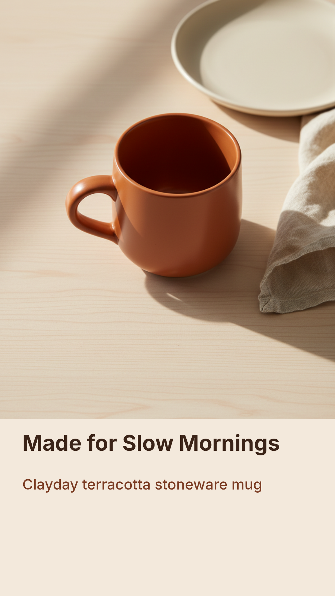 Ad 1 story 9:16: same picture + copy, resized (Compositor, free). Edit the headline here.